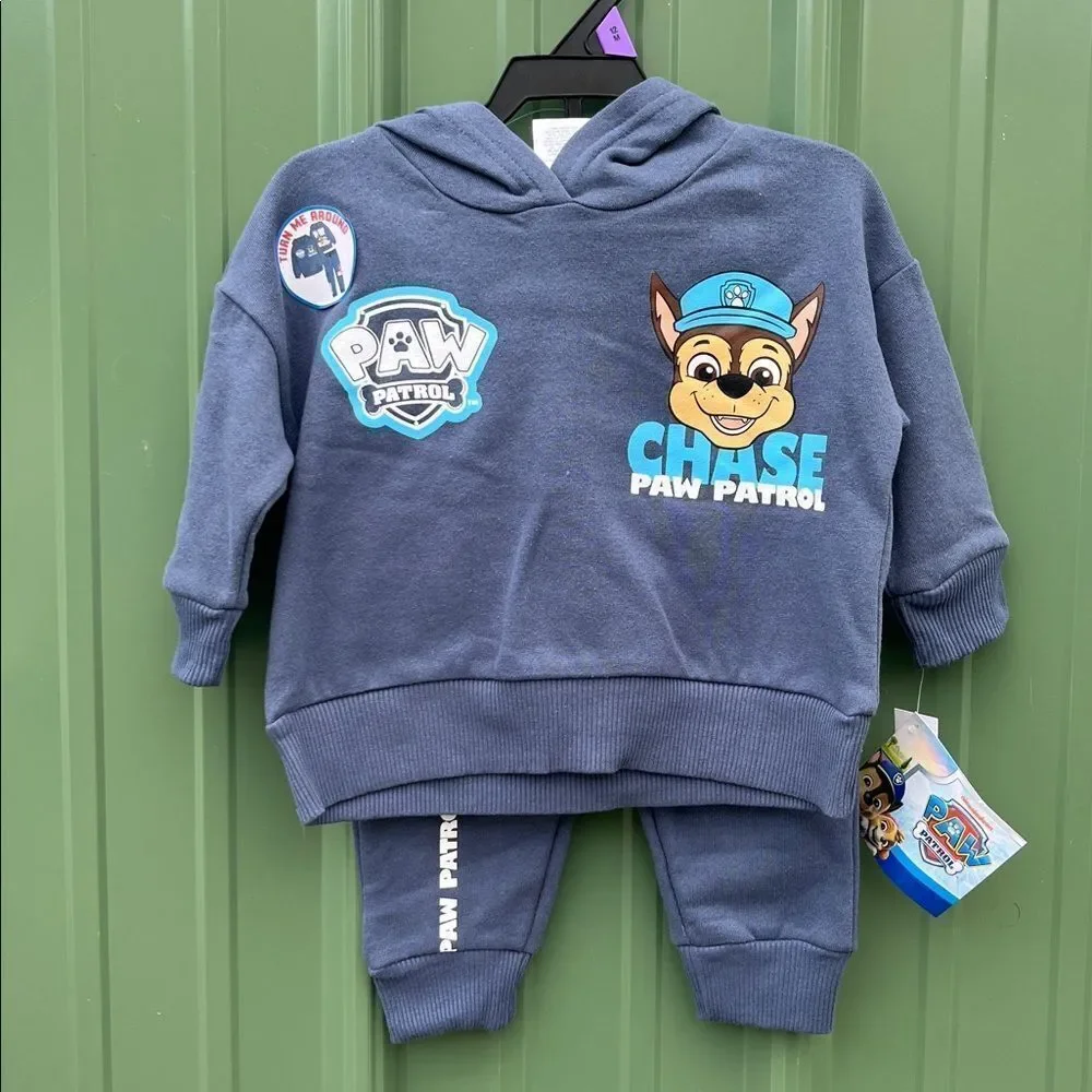 Graphic Hoodies & Pants 4, 2-Piece Sets & Button Down Shirt & Jeans Size 12M